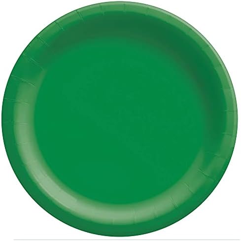 אמסקן עגול ארוחת ערב צלחות, 10, ירוק