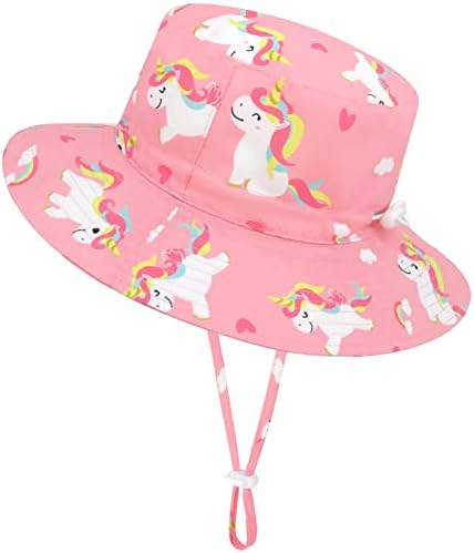 כובע פעוטות כובע פעוט כובעי דלי לילדים כובע שמש רחב שוליים כובע תינוקות upf50+ כובע תינוקות כובע חוף פעוטות