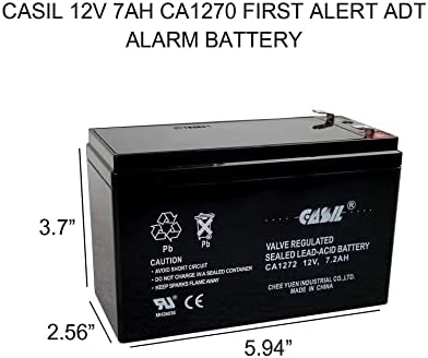 CASIL 12V 7AH CA1270 סוללת חומצת עופרת אטומה עבור GP1272 F2 GP 1272