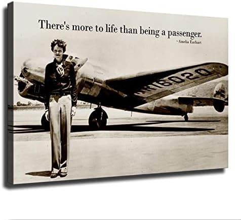 יש יותר לחיים מאשר להיות נוסע אמיליה ארהרט טייס מפורסם טייס מוטיבציה ציטוט מעורר השראה עבודת צוות