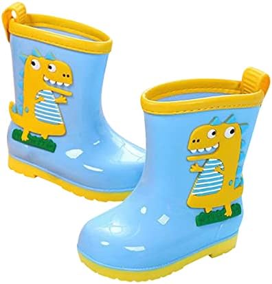 פעוטות ילדים מגפי גשם קריקטורה בנות תינוקות בנות PVC מגפי גשם ללא נעליים נעליים חיצוניות נעליים פעוטות נעליים