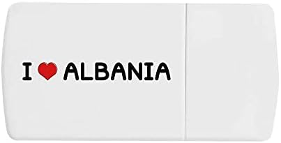 'אני אוהב אלבניה' תיבת הגלולה עם ספליטר לוח