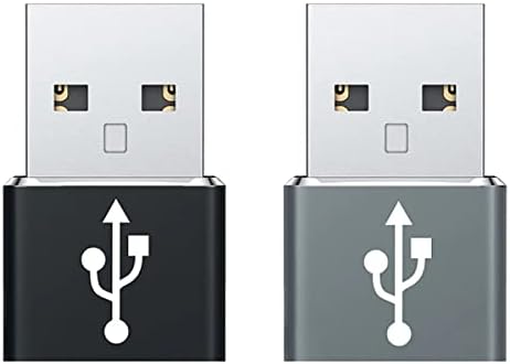 מתאם מהיר של USB-C נשי ל- USB תואם את המוטורולה E20 שלך למטען, סנכרון, מכשירי OTG כמו מקלדת, עכבר,