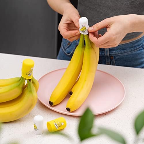 בננה כפת בננה שומר כובע לשימור סיליקון כיסוי עבור בננה לשמור בננות טרי גזע כיסוי 5 חבילה