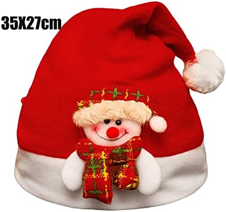 סנטה כובע, יוניסקס קרניים קלאוס חג המולד כובע החג שמח דקור לשנה חדשה של חג המולד ספקי צד