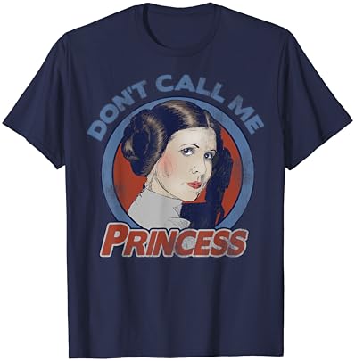 מלחמת הכוכבים ליאה לא קורא לי נסיכת גרפי חולצה ג 1 חולצה