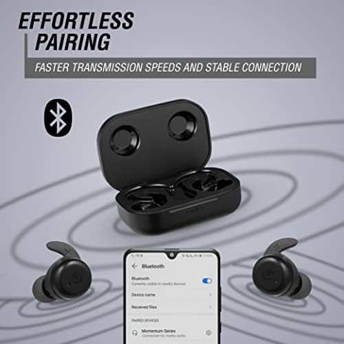 סדרת Wolkano Momentum Sports אוזניות אוזניות Bluetooth אלחוטיות - אוזניות אלחוטיות עם ווים אוזניים