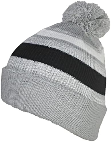 כובעי החורף הטובים ביותר באיכות גבוהה כפת שרוול מוצק עם פום גדול