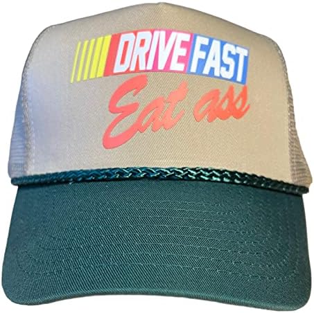 כונן מהיר לאכול התחת כובע נהג משאית כובע עבור גברים או נשים, בציר מתאים עם מצחיק חידוש גרפי, מותאם אישית
