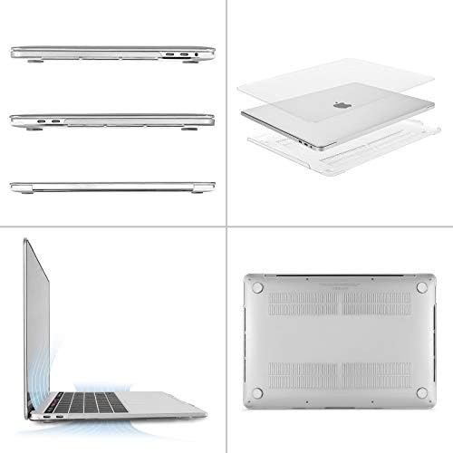 Mosiso תואם ל- MacBook Pro 13 אינץ 'מארז M2 2023, 2022, 2021- A2338 M1 A2251 A2289 A2159 A1989 A1708 A1706,