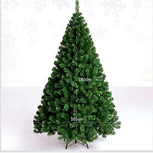 עץ חג המולד המלאכותי של Dulplay Premium, עם רגלי מתכת מוצקות עצים מעוטרים עומדים פירוק אוטומטי 456 טיפים עץ