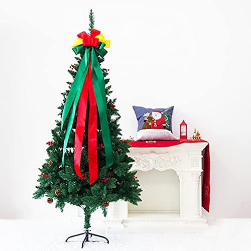 פיסול ידידות חג המולד צבע גדול בקשת עץ חג המולד עליון איות קשת קשת קישוט לחג המולד קישוטים וקישוטים