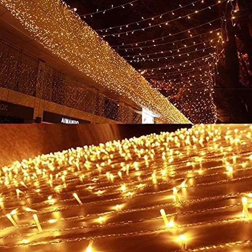 בית Ernichour - ERH 40ft אורות מיני דקורטיביים לחג המולד, 40 פיות חוט ירוקות LED פיות מוטות מוטות