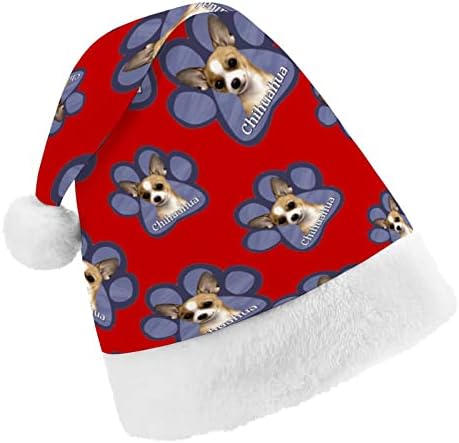 צ ' יוואווה כלב כפת חג המולד סנטה כובע עבור אדום חג המולד כובע חג טובות חדש שנה חגיגי ספקי צד