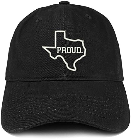 טרנדי הלבשה חנות גאה טקסס המדינה מתאר רקום רך כותנה אבא כובע