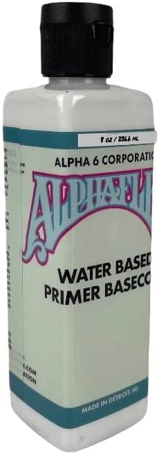 Basecoat מבוסס אלפאפלקס מבוסס מים, הבחירה האיכותית לכל צרכי הבסיס הצבע שלך, 8oz