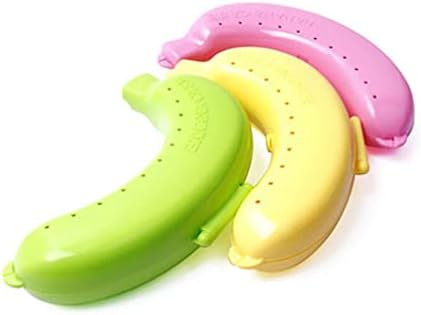 ארגון תיבת בננה פלסטיק תיבת בננה שומר בננה משמר מקרה חיוני מחזיק בננה מיכל אחסון מקרה עבור חיצוני נסיעות