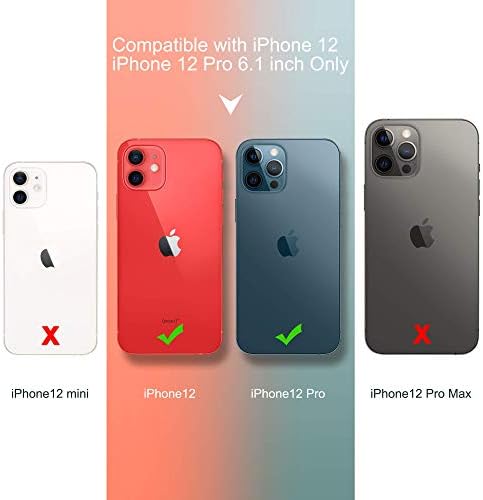 ULAK תואם לאייפון 12 נצנצים ברורים, iPhone 12 Pro Cover Sparkle Bling TPU Soft TPU נערות מארז טלפון מגן אטום
