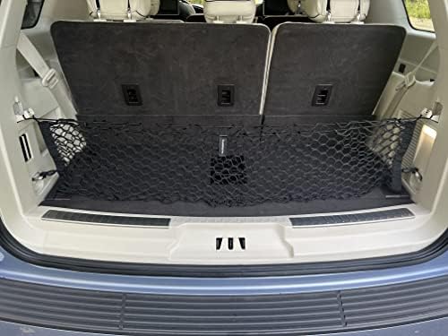 סגנון Enfelope רכב אלסטי מטען מטען רשת מטען עבור Lincoln Navigator 2018-2023 - מארגן תא מטען פרימיום