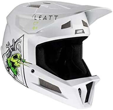 Leatt 2.0 V23 Gravity Zombie Mtb Mounter Mountain Headet White LG