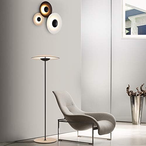 מנורת רצפת שעון, מנורת רצפת LED, מתאימה לסלון חדר שינה משרדי יצירתי פשוט אמנות מודרנית מנורת רצפה מנורות רצפה