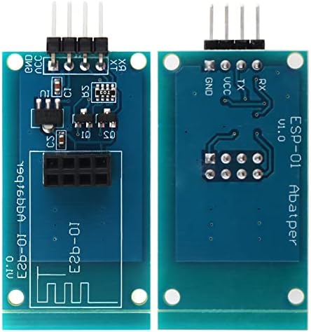 Digiyes 3PCS ESP8266 Wi-Fi סדרתי אלחוטי ESP-01 מודול מתאם 3.3V 5V תואם עבור Arduino