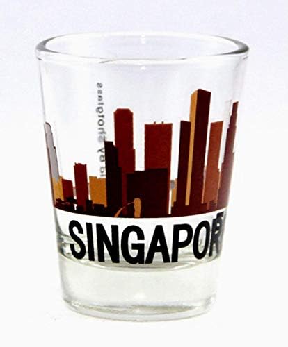 סינגפור שקיעה קו הרקיע החדש ירה זכוכית