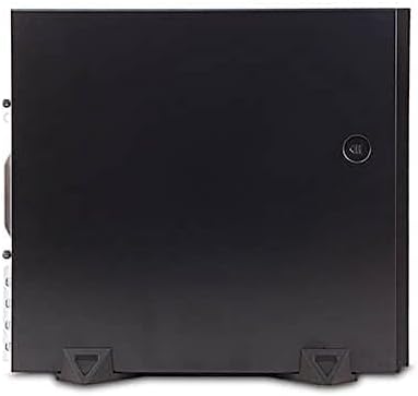 מארז מחשב מיקרו אטקס שחור מסוג 2000-3, מאוורר מבוקר טמפרטורה 92 מ מ כלול