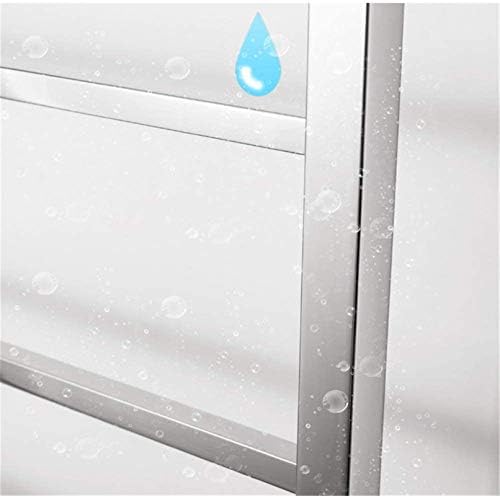 מחמם קיר אמבטיה של XZGDEN מתלה מגבת חשמלי, צינור מרובע מתלה מגבת חימום חשמלי, 1000x550x120 ממ