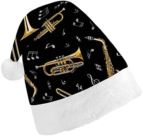 כלי נגינה יוניסקס סנטה כובע קטיפה חג המולד כובעי עבור ספקי צד