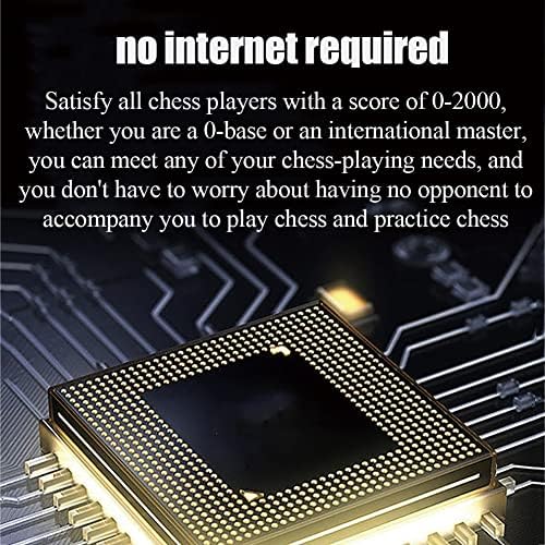 שחמט בינלאומי אינטליגנטי, משחק אדם - מכונה שחמט לוח אלקטרוני עם מסך דיו אלקטרוני, שלושה מצבים חדשים, 20 רמות מאתגרות,