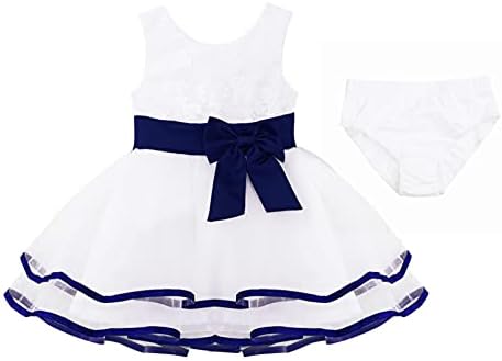 תינוקות תינוקות תינוקות שמלת פרח שמלת טבילה לבנה שמלת הטבילה ילדים פרוע תחרה תחרה שמלת מסיבת חתונה