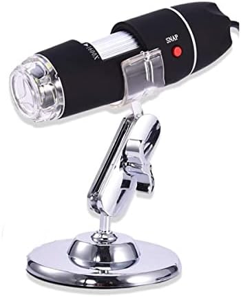 אביזרי מיקרוסקופ 40 עד 1600X USB מיקרוסקופ דיגיטלי מיני -כף יד מיני מצלמה סטריאו סטריאו מגדלת אלקטרונית מעבדת