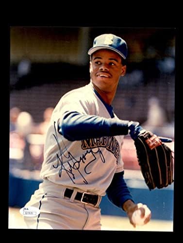 Ken Griffey JR 1989 JSA COA חתום 8x10 חתימה תמונות - תמונות MLB עם חתימה