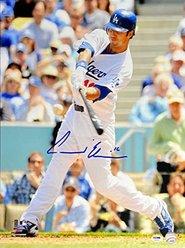 אנדרה אתייה לוס אנג'לס דודג'רס חתמה תמונה 16x20 PSA 4A64456 - תמונות MLB עם חתימה