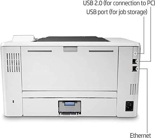מדפסת לייזר מונוכרום קווית בעלת פונקציה אחת 404 אינץ', הדפסה לבנה בלבד - 40 עמודים לדקה, 4800 על
