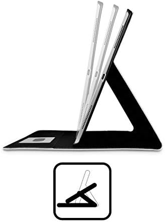 עיצובים של מקרה ראש מעצבים רשמית קיומי חראיי חיות נמר לבן וארנק עור פנטזיה ארנק מארז מכסה תואם ל- Apple iPad