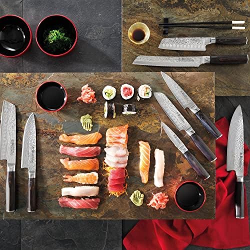 Cuisine :: Pro® Damashiro® הקיסר 'Try Me' Santoku סכין 12.5 סמ/5in