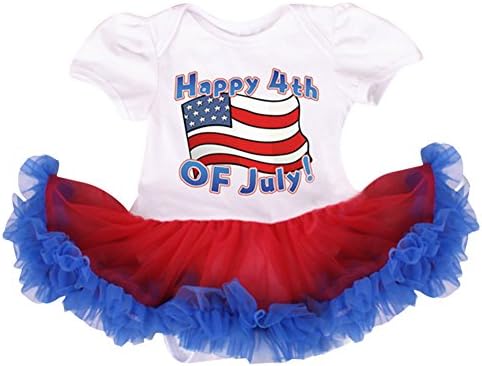 4 ביולי בנות תינוקות תלבושת ליום הולדת אמריקאית דגל רומפר שמלת רומס מחממי רגליים נעליים בגדים