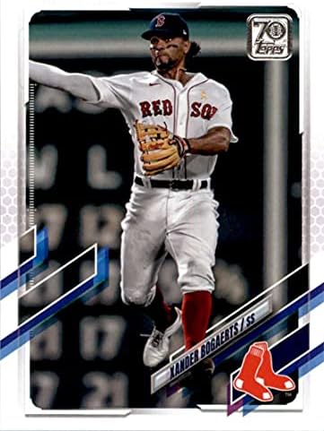 2021 Topps 476 Xander Bogaerts NM-MT Boston Red Sox Baseball