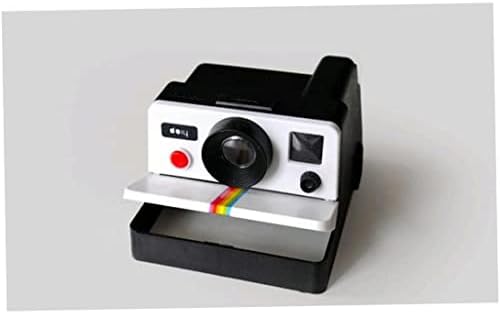 מחזיק גליל נייר של יאפטה, מחזיק גליל רקמות במצלמה בצורת נייר טואלט נייר מתקן רטרו קופסת רקמות רטרו
