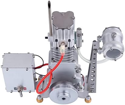 דגם מנוע בעירה של ימיקס 15 סמק, צילינדר יחיד, ארבע פעימות, עם בסיס, ארון חלוקת חשמל ומכל