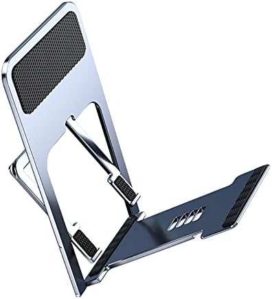 עמדת קיפול שטוחה עצלה ניידת עמדת שולחן עבודה יצירתי ABS טלפונים ניידים דוכן טבליות מתקפל סוגר טלפון נייד מחזיק