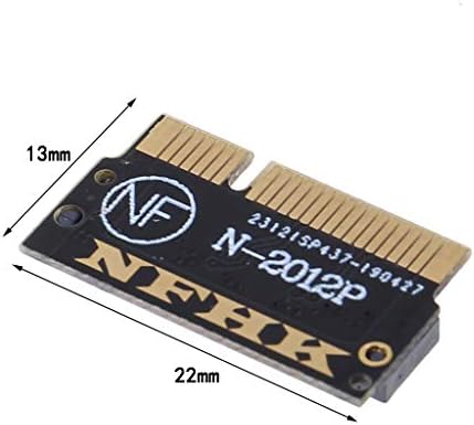 Ontracker B + M Key M.2 NGFF SATA SSD מתאם כרטיס עבור MacBook Pro 15 אינץ 'A1398 2012 תחילת 2013