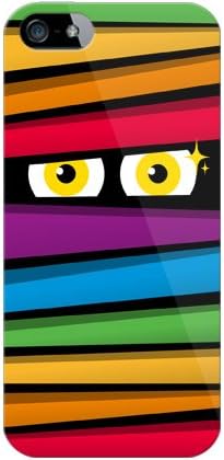 Yesno Mummy-Kun Crazy Rainbow / עבור iPhone 5 / softbank sapip5-pccl-201-n208