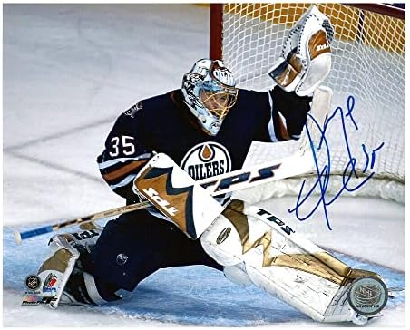 דוויין רולוסון חתום על אדמונטון אוילרס 8 x 10 צילום - 70561 B - תמונות NHL עם חתימה