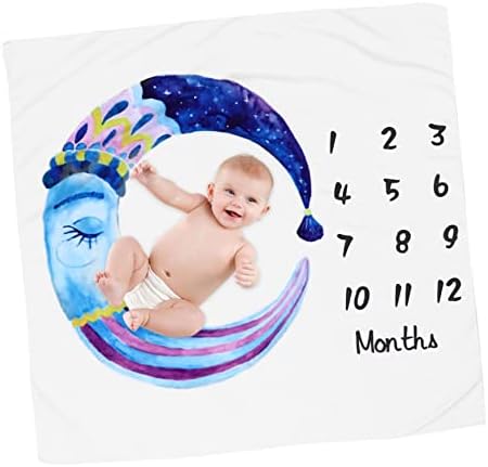 שמיכת אבאודם תינוקת פוליאסטר שמינה ישנונים למתנה חודשית של חודש חודשי צילום יילוד אבן דרך מזכרת