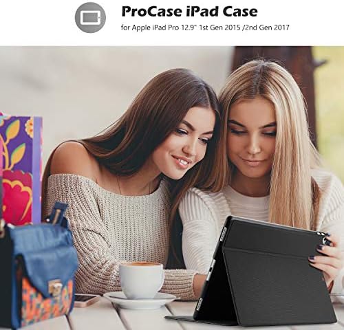 Procase iPad Pro 12.9 2017/2015 צרור מקרה עם שולחן הברכיים הנייד