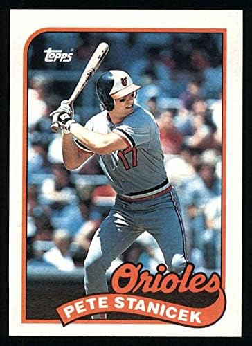1989 Topps 497 Pete Stanicek Baltimore Orioles NM/MT Orioles