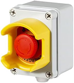 UNCASO קופסת כפתור מקורה וחיצונית עצירה חירום עצירה מתג איפוס איפוס אזעקה דלת ברזל מעלית מנוע קופסת בקרה חשמלית